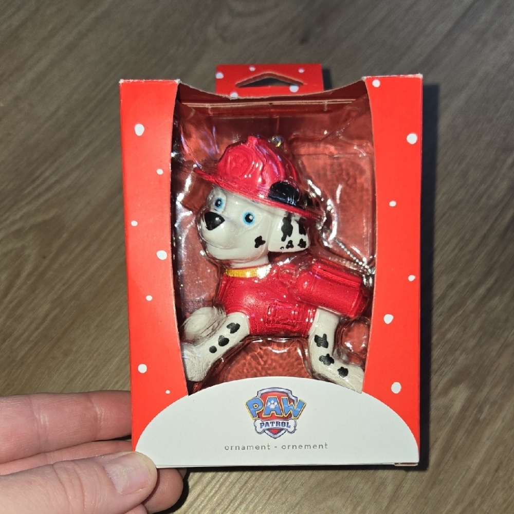Paw Patrol Marshall Red and White Ornement